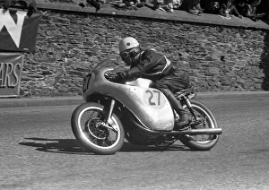 Images Dated 23rd September 2013: Bill Maddrick (NSU) 1959 Lightweight TT