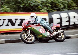Images Dated 22nd August 2019: Mal Kirwan (Ducati) 1981 Formula One TT