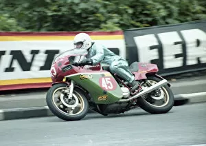 Images Dated 19th July 2020: Mal Kirwan (Ducati) 1981 Formula One TT