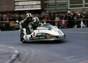 Images Dated 19th November 2015: Mal White & Phil Spendlove (Rumbold Yamaha) 1979 Sidecar TT