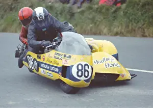1974 500 Sidecar Tt Prints: Malcolm Aldrick & Mick Skeels (Hadleigh Honda) 1974 500 Sidecar TT