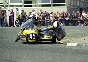 Malcolm Aldrick & Paul Beasley (Hadleigh Honda): 1976 Sidecar TT