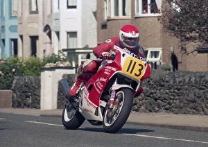 Malcolm Guymer (Yamaha) 1987 Senior Manx Grand Prix