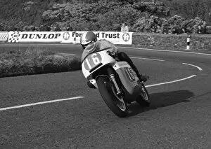Images Dated 13th August 2016: Malcolm Lucas (BSA) 1977 Formula One TT
