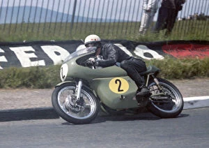 Images Dated 25th July 2020: Malcolm Uphill (Norton) 1967 Senior TT