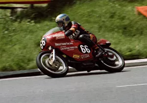 Images Dated 30th October 2018: Malcolm Wheeler (Aermacchi HD Cagiva) 1981 Formula 3 TT