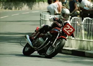 Images Dated 3rd September 2019: Manfred Stengl (Honda) 1984 Production TT