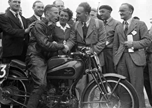 Guzzi Collection: Manliff Barrington (Guzzi) 1947 Lightweight TT