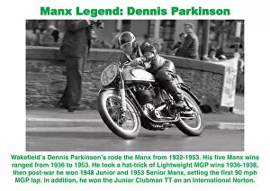 Images Dated 17th October 2019: Manx Legend; Dennis Parkinson