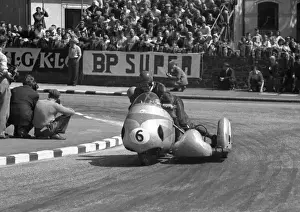 Marcel Beauvais & Andre Coudert (Norton) 1958 Sidecar TT
