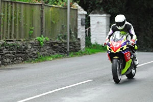 Images Dated 1st September 2015: Marco Giovannangelo (Suzuki) 2015 Newcomers Manx Grand Prix
