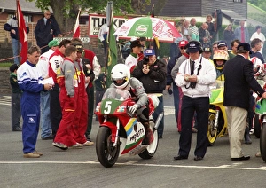 Mark Baldwin Prints: Mark Baldwin (Yamaha) 1995 Lightweight TT