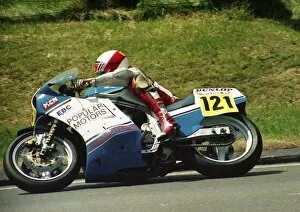 Images Dated 18th October 2017: Mark Bowen (Suzuki) 1988 Senior TT
