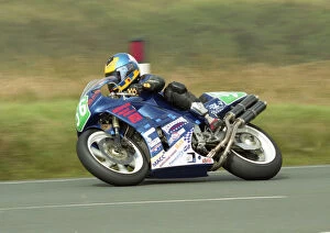 Images Dated 12th October 2020: Mark Castle (Honda) 2003 Ultra Lightweight Manx Grand Prix