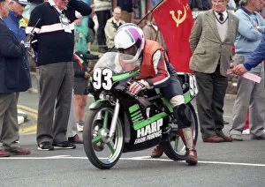 Images Dated 2nd November 2019: Mark Curtin (Honda) 1990 Ultra Lightweight TT