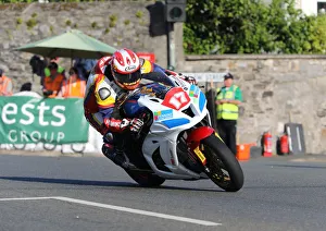 Mark Goodings Collection: Mark Goodings (Kawasaki) 2018 Post-TT