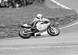 Images Dated 22nd November 2017: Mark Johns (Yamaha) 1981 Senior Manx Grand Prix