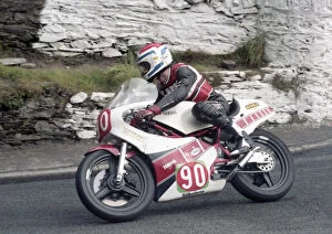 Images Dated 13th July 2022: Mark Linton (Yamaha) 1985 Newcomers Manx Grand Prix
