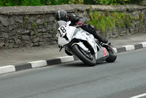 Images Dated 2nd June 2013: Mark Parrett (BMW) 2013 Superbike TT