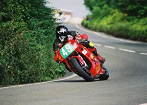 Images Dated 11th August 2018: Mark Parrett (Honda) 2004 Lightweight 400 TT