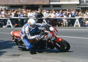 Images Dated 2nd July 2021: Mark Salle (Honda) 1984 Production 750 TT