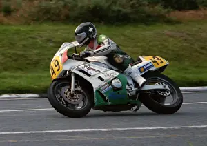 1990 Senior Manx Grand Prix Prints: Mark Stirling (Yamaha) 1990 Senior Manx Grand Prix