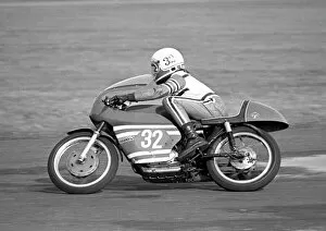 Images Dated 26th October 2020: Marshall Kinrade (Ducati) 1976 Jurby Airfield