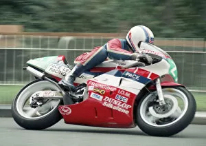 Images Dated 13th October 2020: Martin Ayles (Honda) 1989 Lightweight Manx Grand Prix
