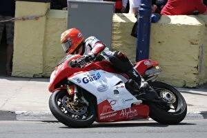 Images Dated 5th June 2007: Martin Finnegan (MV) at Parliament Square: 2007 Superstock TT