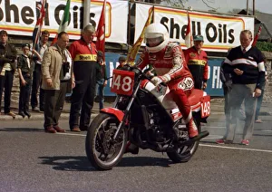 Images Dated 19th September 2019: Martin Grein (Yamaha) 1986 Production C TT