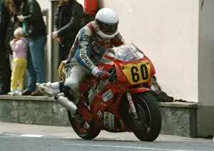 Images Dated 7th September 2019: Martin Grein (Yamaha) 1991 Supersport 600 TT