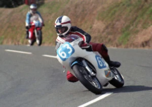 Images Dated 30th April 2020: Martin Page (AJS) 1989 Junior Classic Manx Grand Prix