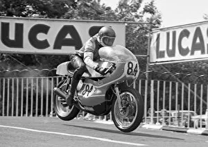 Images Dated 11th May 2020: Martin Russell (Rustler BSA) 1975 Classic TT
