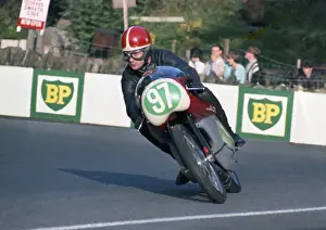 Cotton Prints: Martin Ryall Cotton 1967 Lightweight Manx Grand Prix