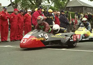 Martin Vollebregt & Alex Bloemsua (Windle Yamaha) 1998 Sidecar TT