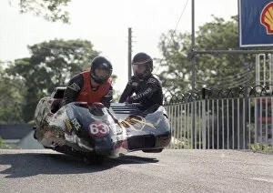 Martin Vollebregt & Karin Barbier (Yamaha) 1990 Sidecar TT