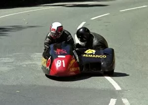 Martin Vollebregt & Rene Debbeldau (Windle Yamaha) 1995 Sidecar TT