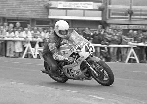 Images Dated 19th January 2022: Martyn Nelson (Yamaha) 1981 Senior Manx Grand Prix