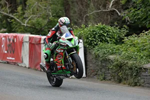 Images Dated 15th July 2022: Matthew Rees (Kawasaki) 2022 Supersport TT