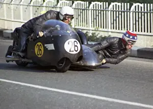 Maurice Candy & Eddie Fletcher (BSA) 1969 750cc Sidecar TT