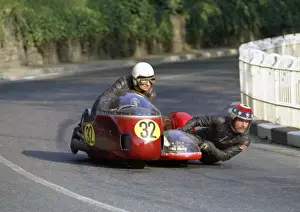 1971 750 Sidecar Tt Prints: Maurice Candy & Eddy Fletcher (BSA) 1971 750 Sidecar TT