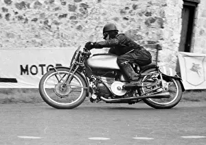 Maurice Cann (Guzzi) 1951 Lightweight Ulster Grand Prix