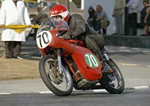 Images Dated 27th March 2023: Maurice Phillips (Ducati) 1975 Lightweight Manx Grand Prix