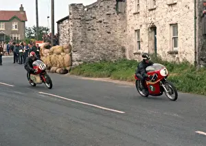Bultaco Prints: Maurice Price (Bultaco) and Andrew Robertson (Aermacchi) 1969 Southern 100