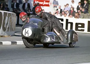 Maurice Tombs & Trevor Tombs (BMW) 1968 500 Sidecar TT