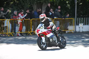 Images Dated 16th October 2020: Mauro Garino (Benelli) 2014 Parade Lap