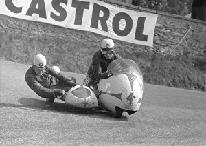 Max Deubel & Emil Hoerner (BMW) 1962 Sidecar TT