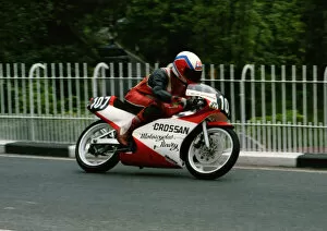 Images Dated 24th January 2019: Melvin Richardson (Honda) 1991 Ultra Lightweight TT