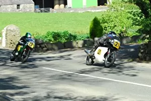 Images Dated 30th May 2016: Meredydd Owen (Seeley) Mark Parrett (Norton) 2016 Pre TT Classic
