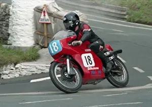 1996 Junior Classic Manx Grand Prix Prints: Mervyn Elwood (Seeley 7R) 1996 Junior Classic Manx Grand Prix